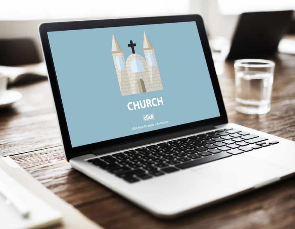 Online church service