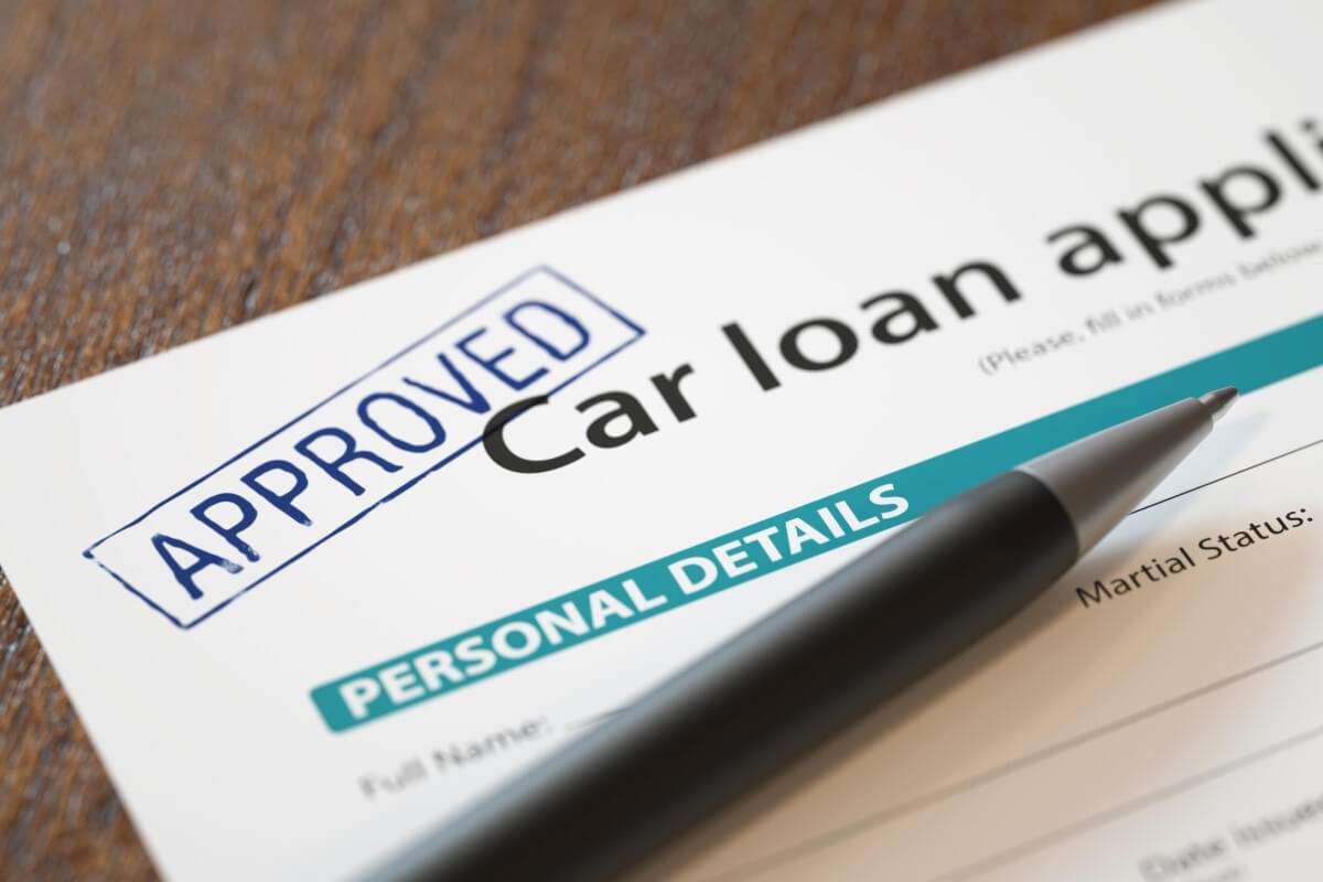 Car loan application approved document